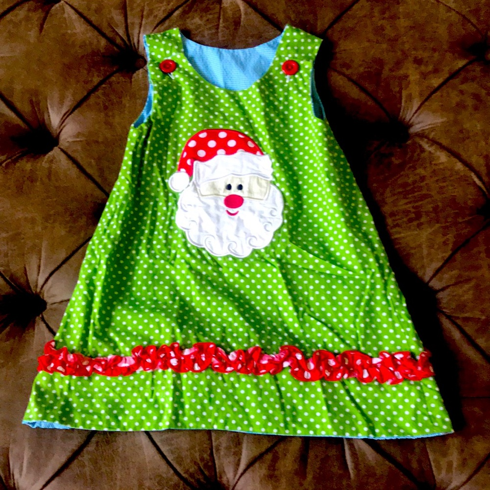 The Smocking Bug, Reversible Holiday Dress